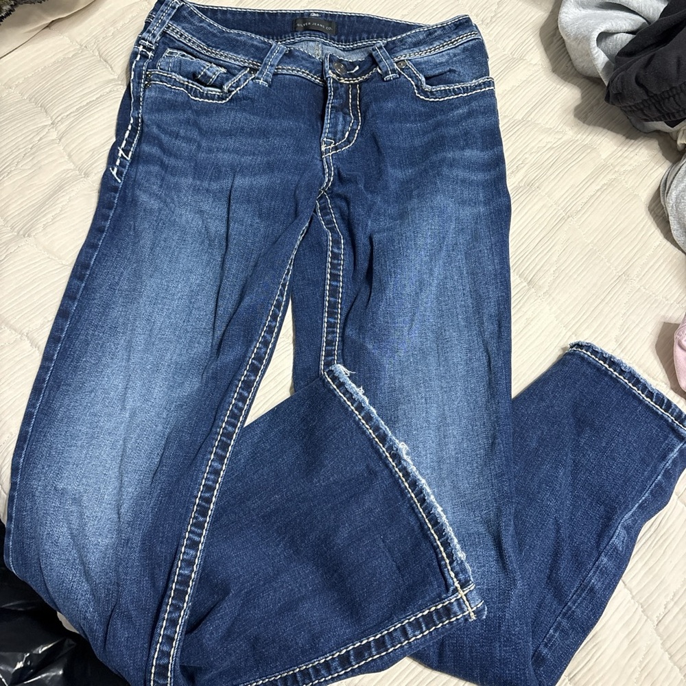 Silver Jeans Women's Boot Cut in Deep Blue